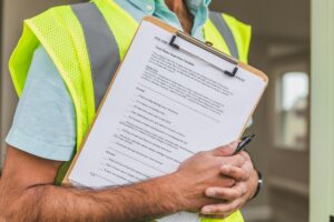 The Home Inspector has a long and detailed checklist
